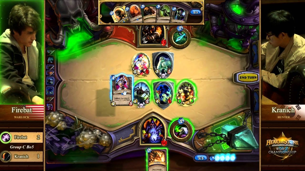 Blizzcon 2014 Hearthstone World Championship - Quarterfinals - Firebat vs Kranich
