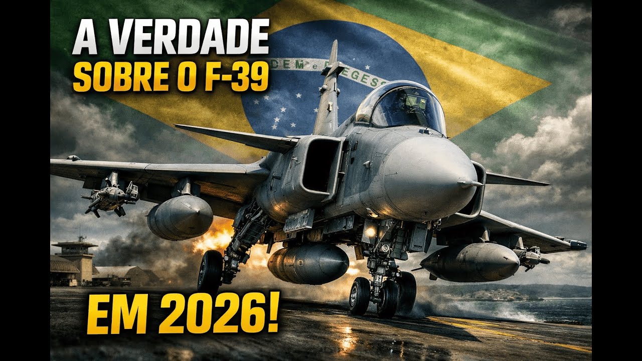 A verdade sobre o F-39 Gripen em 2026!