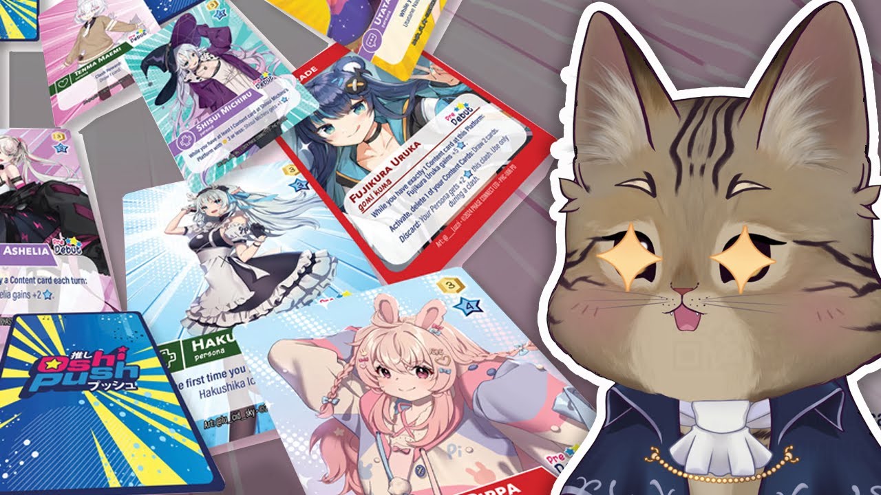 Oshi Push, A New Vtuber Card Game!