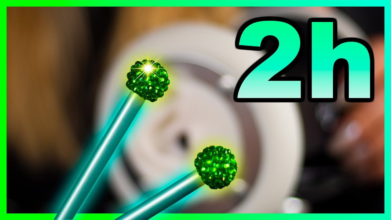 ASMR Rough Ear Cleaning 2 hours  (no talking) Intense Deep Inner Ear Cleaning