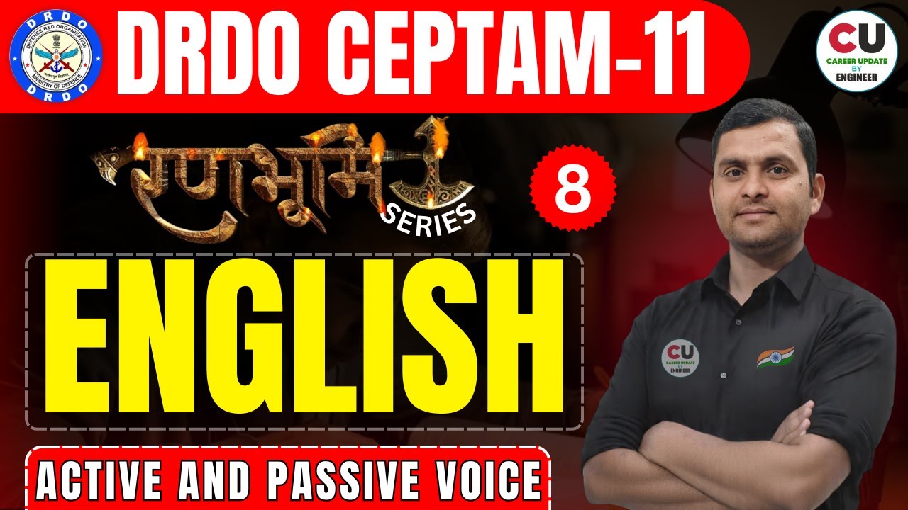 #8 DRDO CEPTAM 11 English Classes | DRDO English Classes | DRDO Technician-A English Classes | DRDO