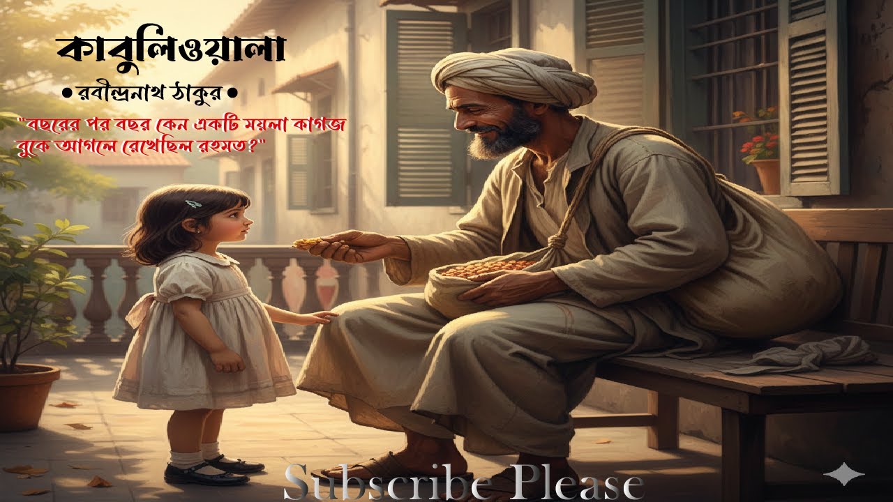 এক চিরন্তন পিতৃস্নেহের গল্প: কাবুলিওয়ালা | Kabuliwala Story in Bengali | Audio Story Bangla .