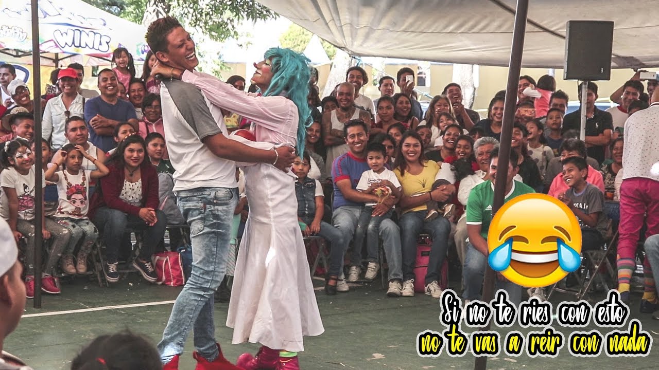 LOS 15 AÑOS DE JUANITA DEL OYO AGUADO UN SHOW DEL PAYASO WACO Y GANGOLIN