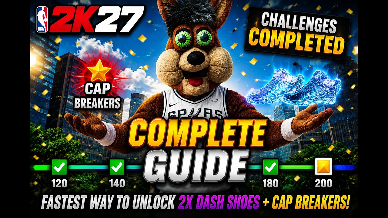Руководство по выполнению заданий на всю жизнь в NBA 2K27! 🔥 Самый быстрый способ получить в 2 ра...
