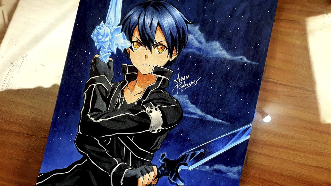 Drawing Kirito [Sword Art Online: Alicization]