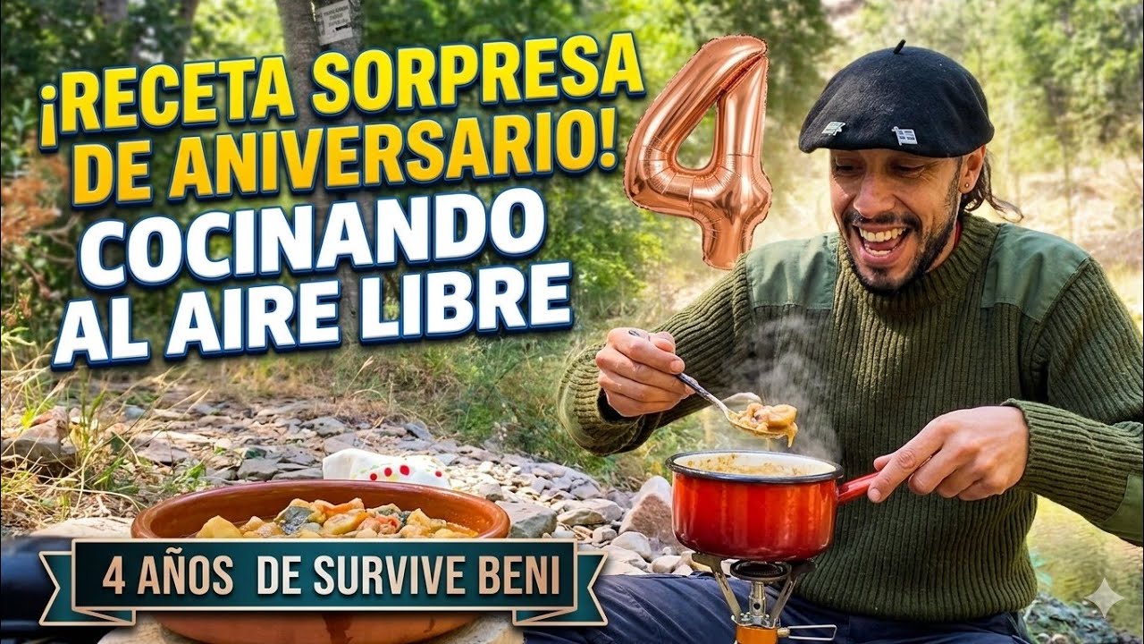 Cocinando en el río!! Video 4º aniversario!!