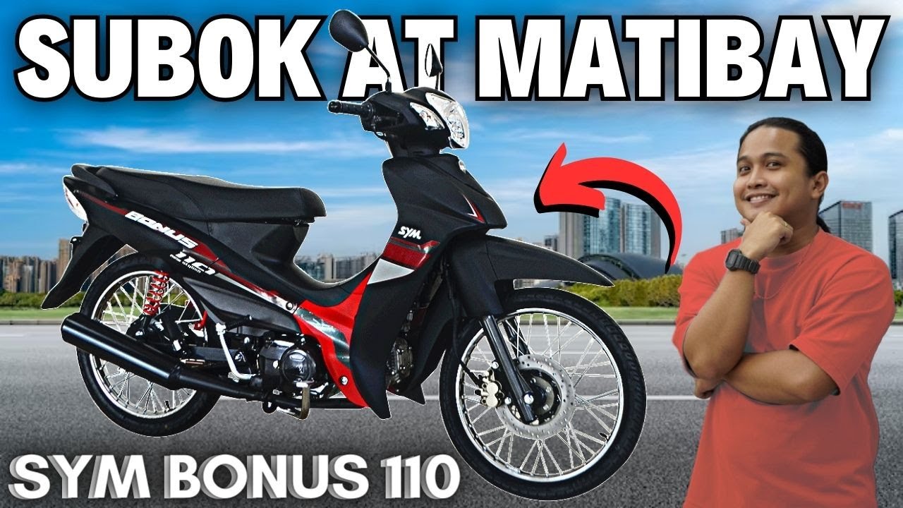 Subok na Matibay at Abot Kayang Motor To! SYM Bonus 110 Review