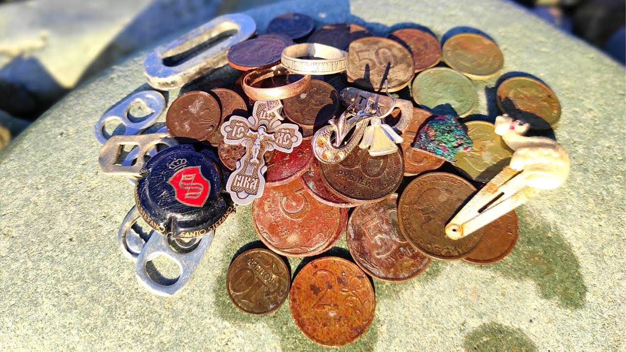 Пляжный коп в Сочи ☀ Золото и серебро на пляже