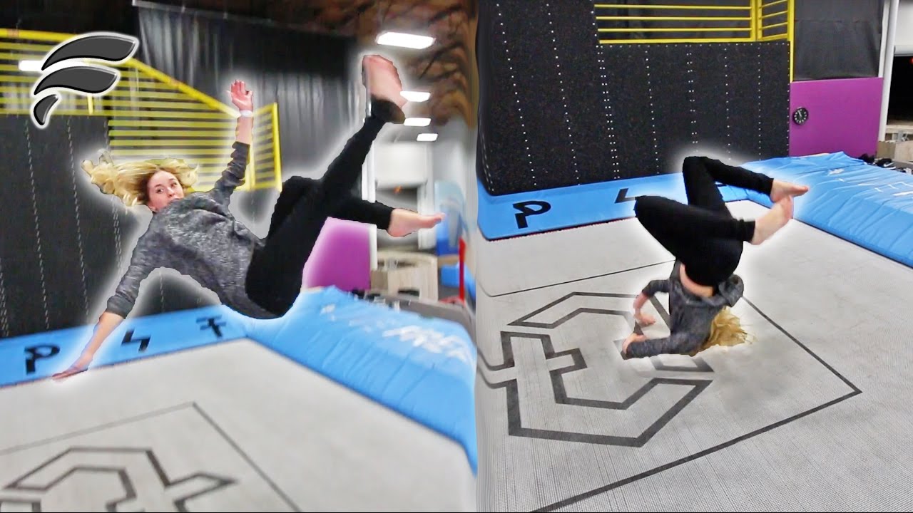TEACHING MY GIRLFRIEND TO BACKFLIP (GONE WRONG)