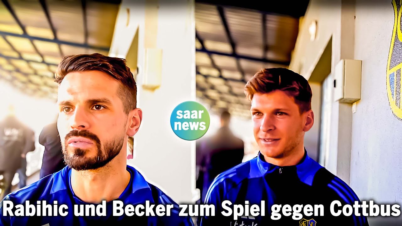 Dominik Becker und Kasim Rabihic zum Spitzenspiel gegen Cottbus