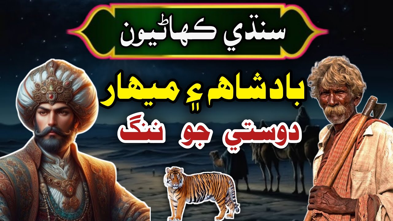 Badshah Aur Mehar Ki Kahani | دوستي جو ننگ ڪهاڻي | Sindhi Kahani  Mushtaque Pardasi