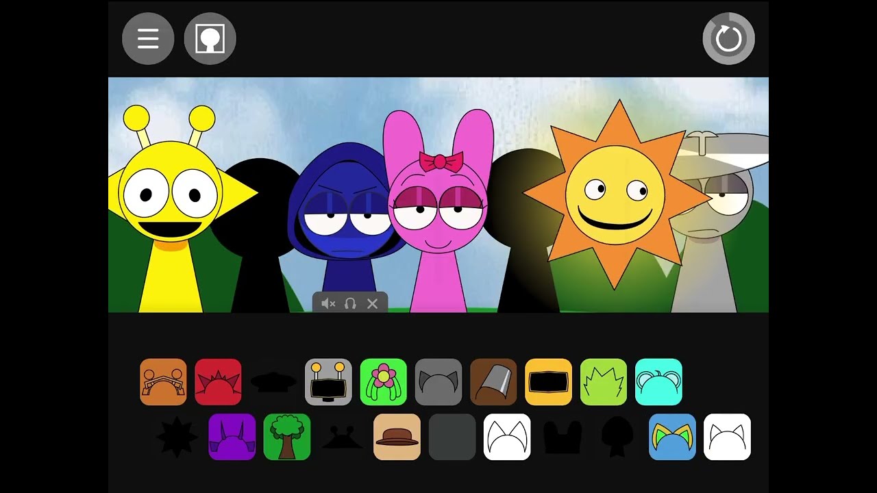 Hey guys welcome back again and today I’m playing another Sprunki game called Sprunki Simon’s realm