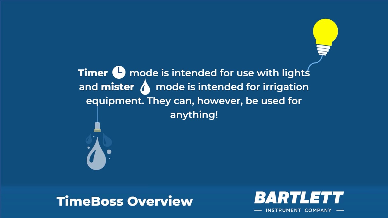 Bartlett TimeBoss | Overview