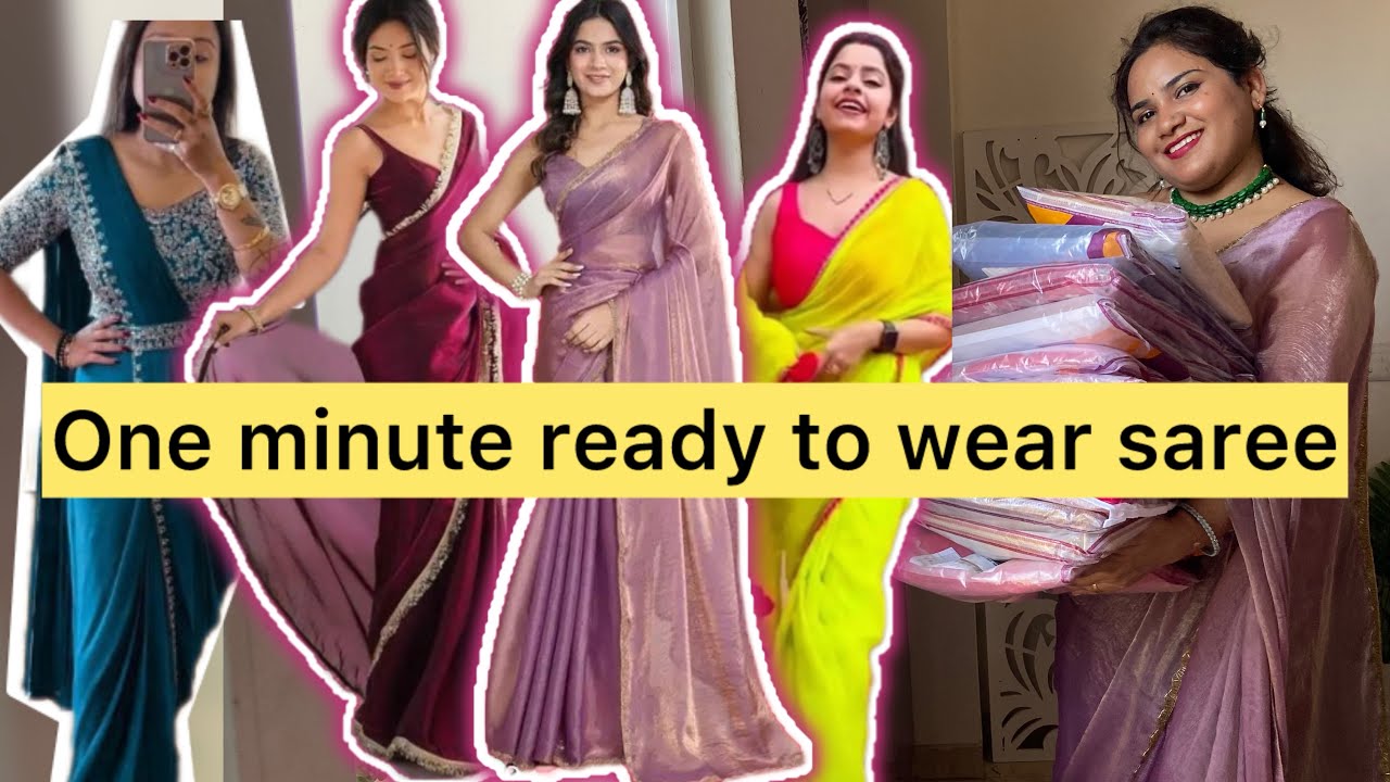 Upto 80% off karwachauth special from meesho l ready to wear saree 