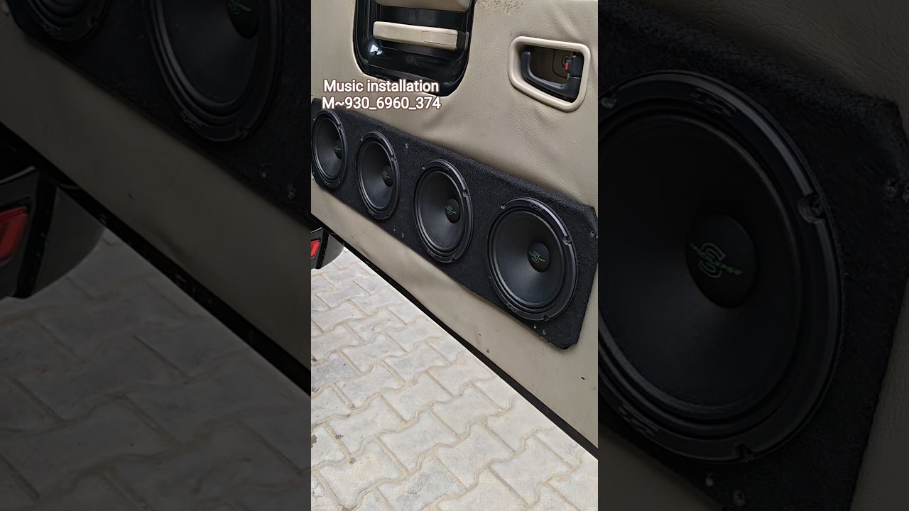 Deaf bonce sylvester 150 RMS midrange speaker loudest sound scorpio classic car 