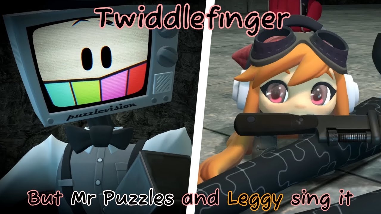 Twiddlefinger but Mr Puzzles and Leggy sing it - Friday Night Funkin Max Design Pro Cover