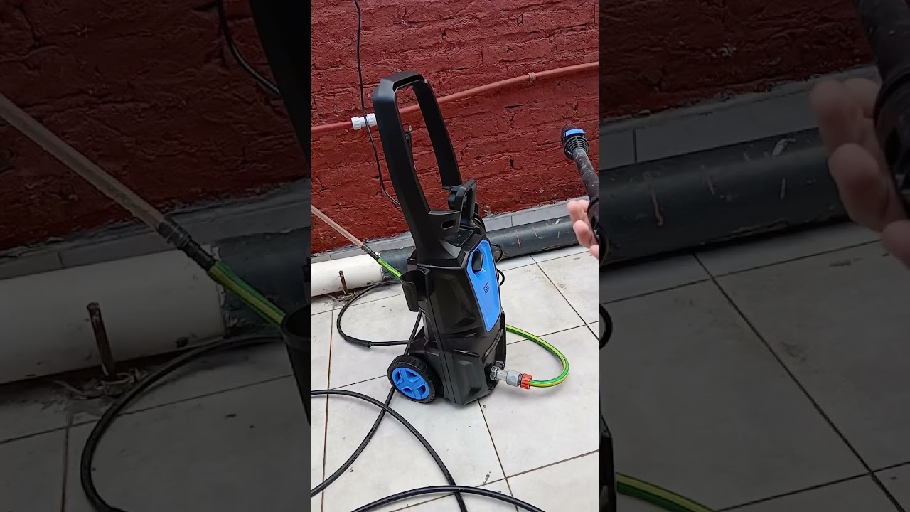 Hidrolavadora GAMMA 1700W Pro Wash  Purgado y Prueba