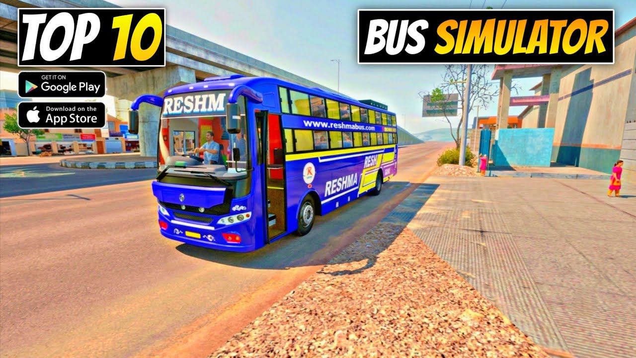 Top 10 Bus Simulator Games For Android | Best bus simulator games for android