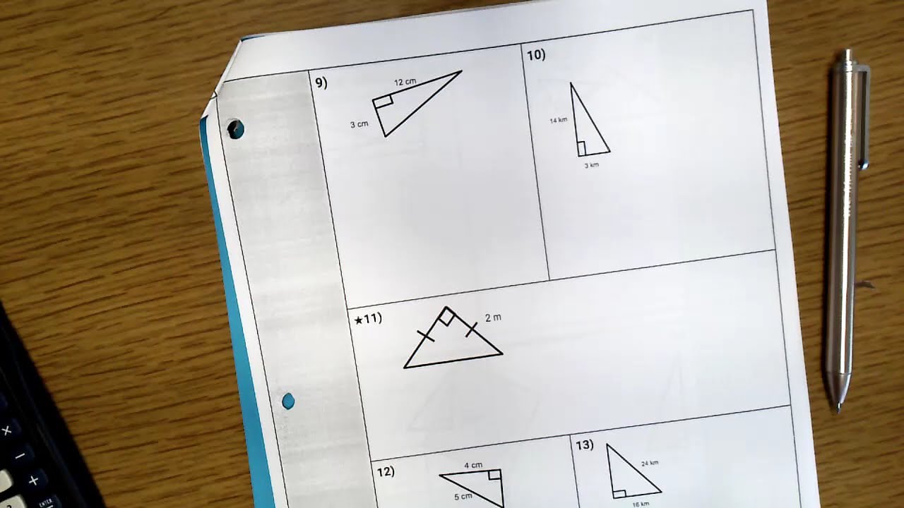 11.3 - Pythagorean Theorem