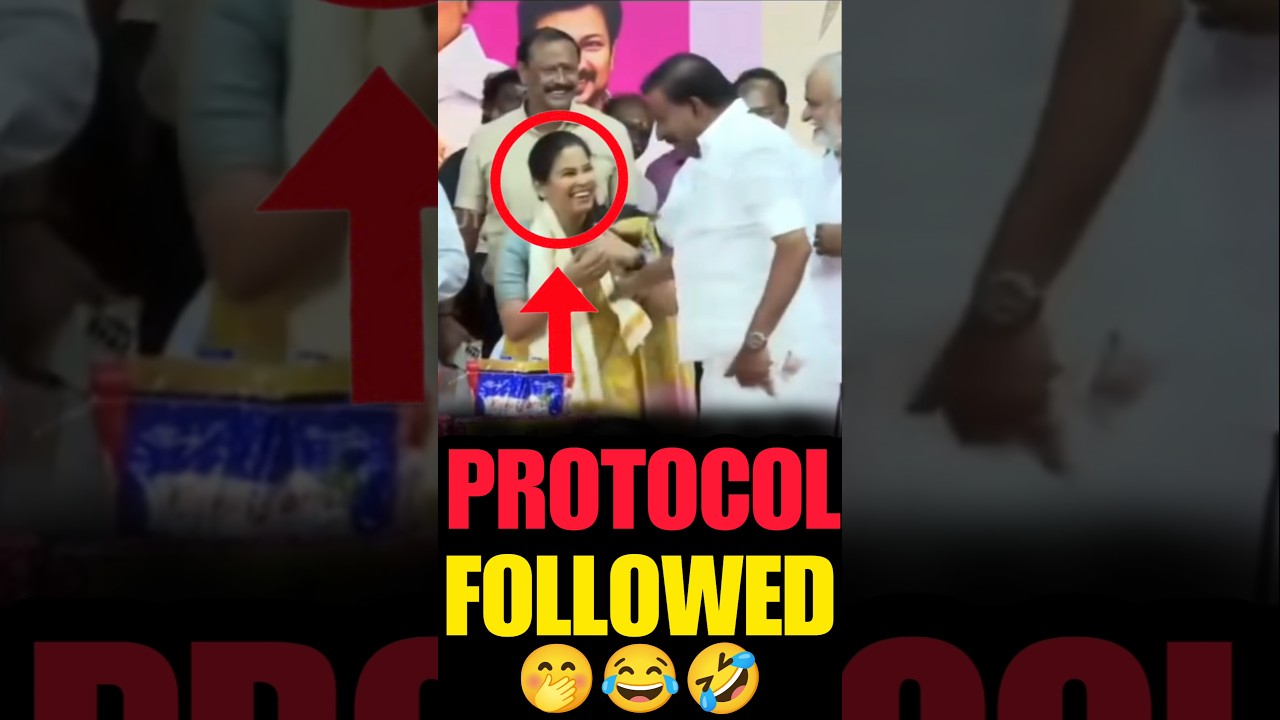 Protocol followed🤭🤣#thalapathyvijay #jananayagan #trending #tamil #vjthalapathy #cmvijay #tnvj