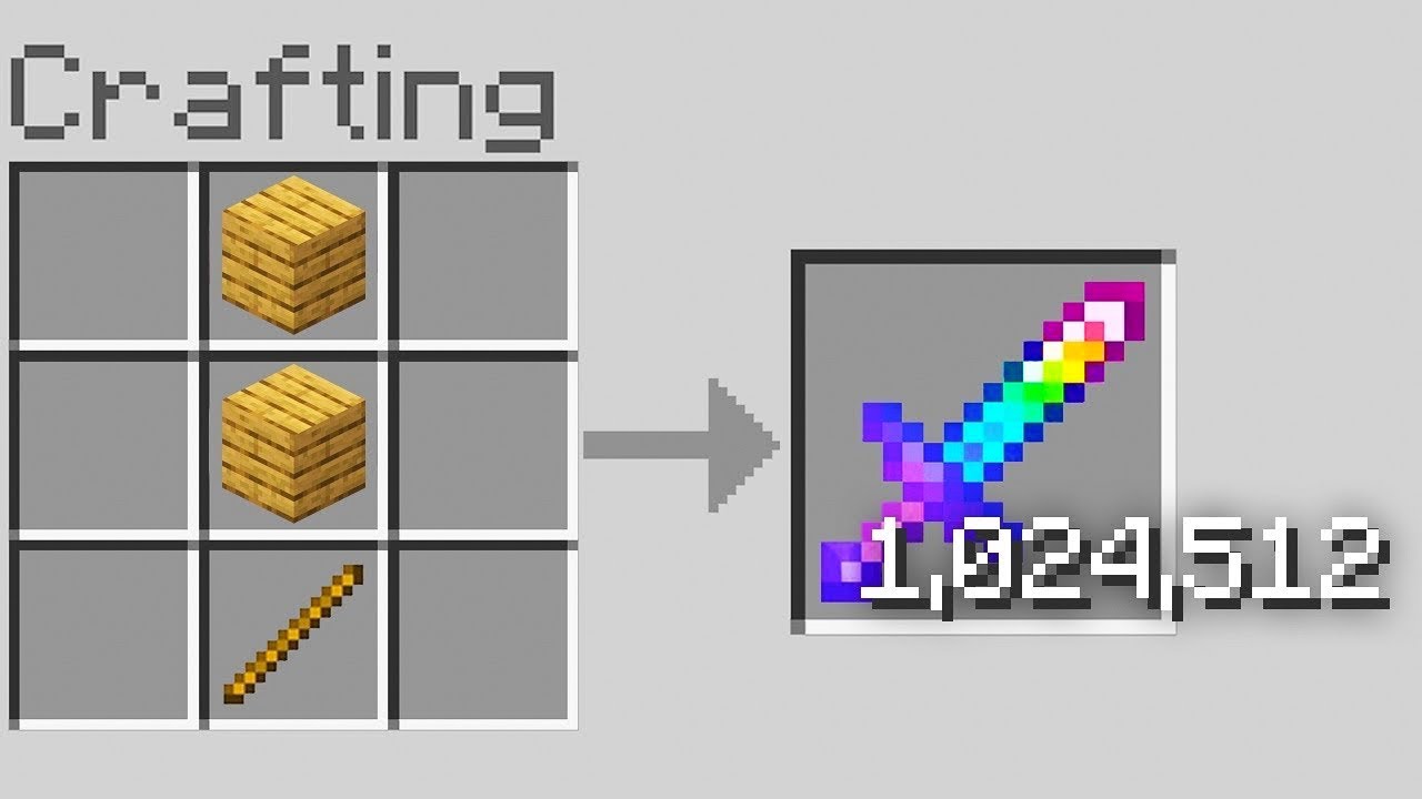 Minecraft But Crafts Are CRAZY!