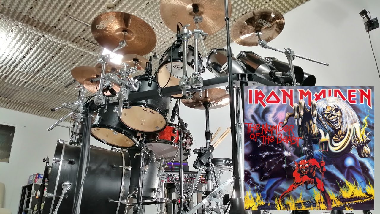 IRON MAIDEN - 22 accacia Avenue | Drum Cover | David Lansonneur