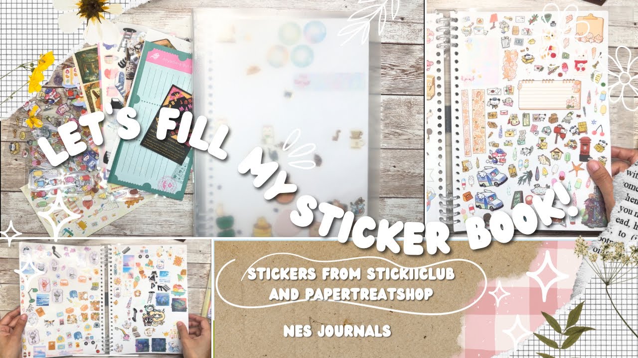 Let&rsquo;s fill my sticker book!!! | Stickers from StickiiClub and PapeeTreatShop
