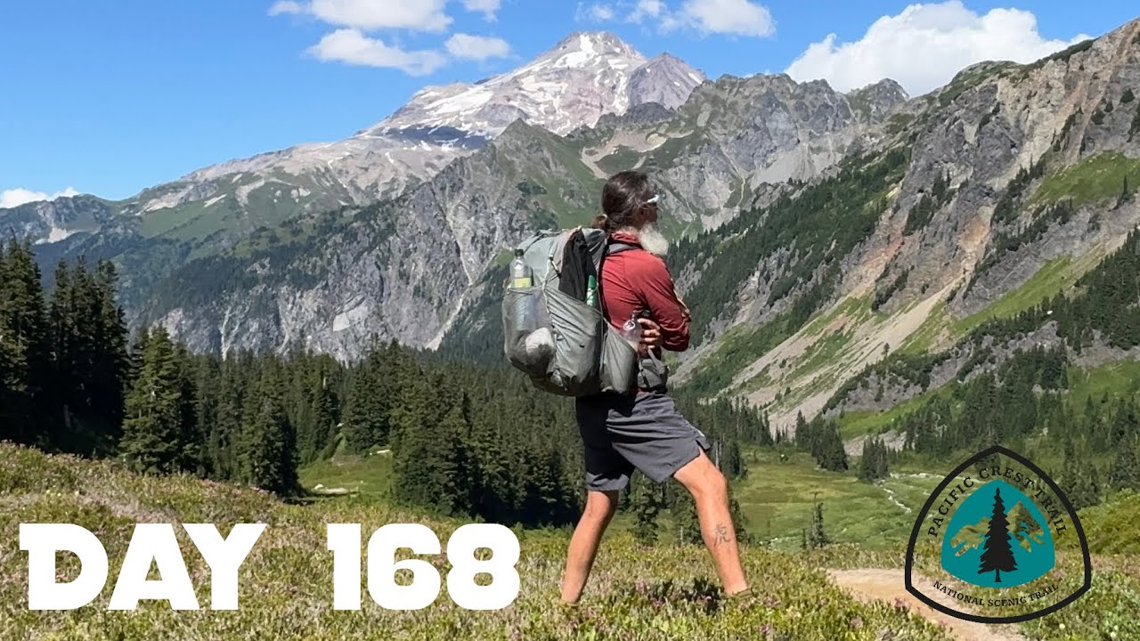 PCT 2025 Day 31 (Total Day 168) | Glacier Peak Wilderness!!
