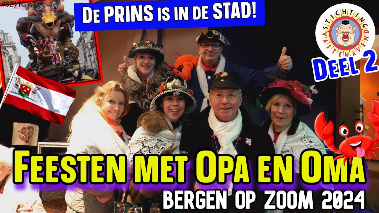 PRINS CARNAVAL is aangekomen in BERGEN OP ZOOM. Het FEEST kan beginnen #carnaval  #3241C