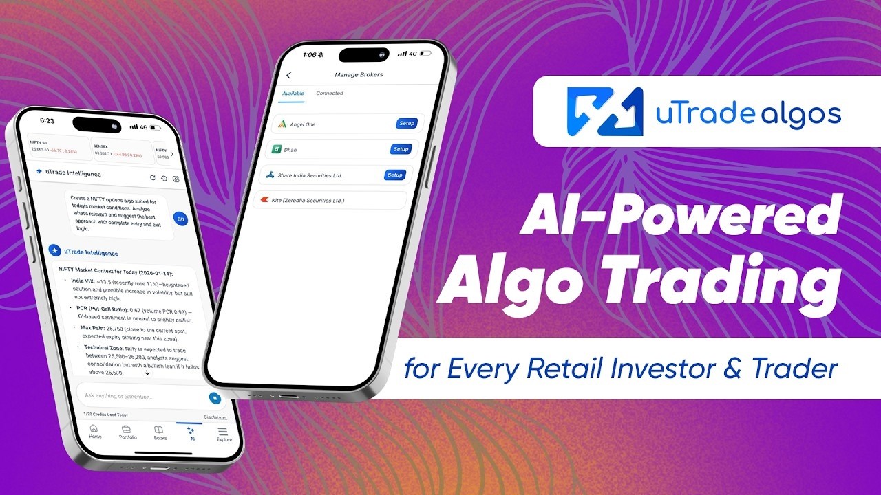 AI-Powered Algo Trading for Every Retail Investor & Trader | uTrade Algos