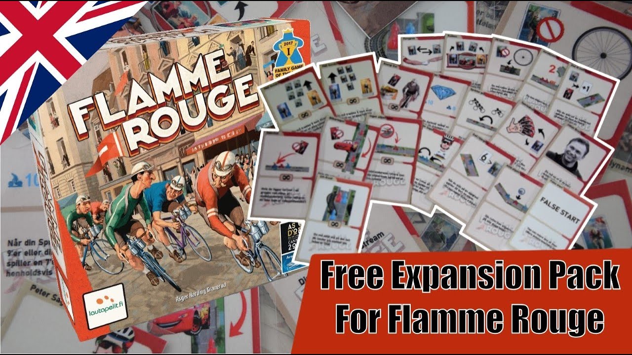 Free Expansion Pack For Flamme Rouge (When you play a Grand Tour)