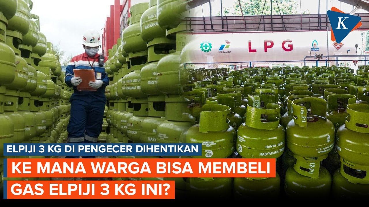 Gas Elpiji 3 Kg Tidak Dijual Lagi di Pengecer, ke Mana Warga Bisa Membeli Gas ini?