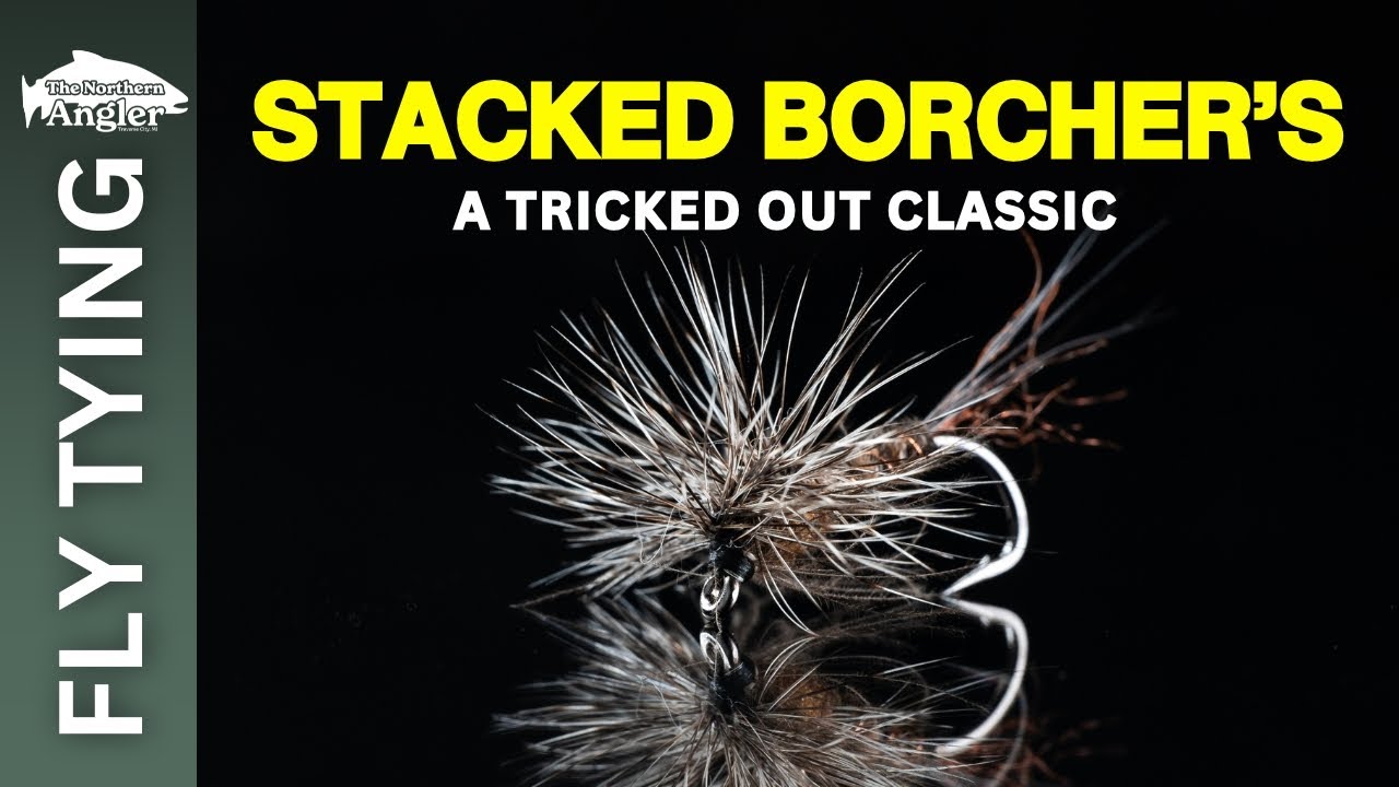 Hackle Stacker Borcher's Drake - Fool Picky Trout! | Northern Angler Fly Tying Tutorial