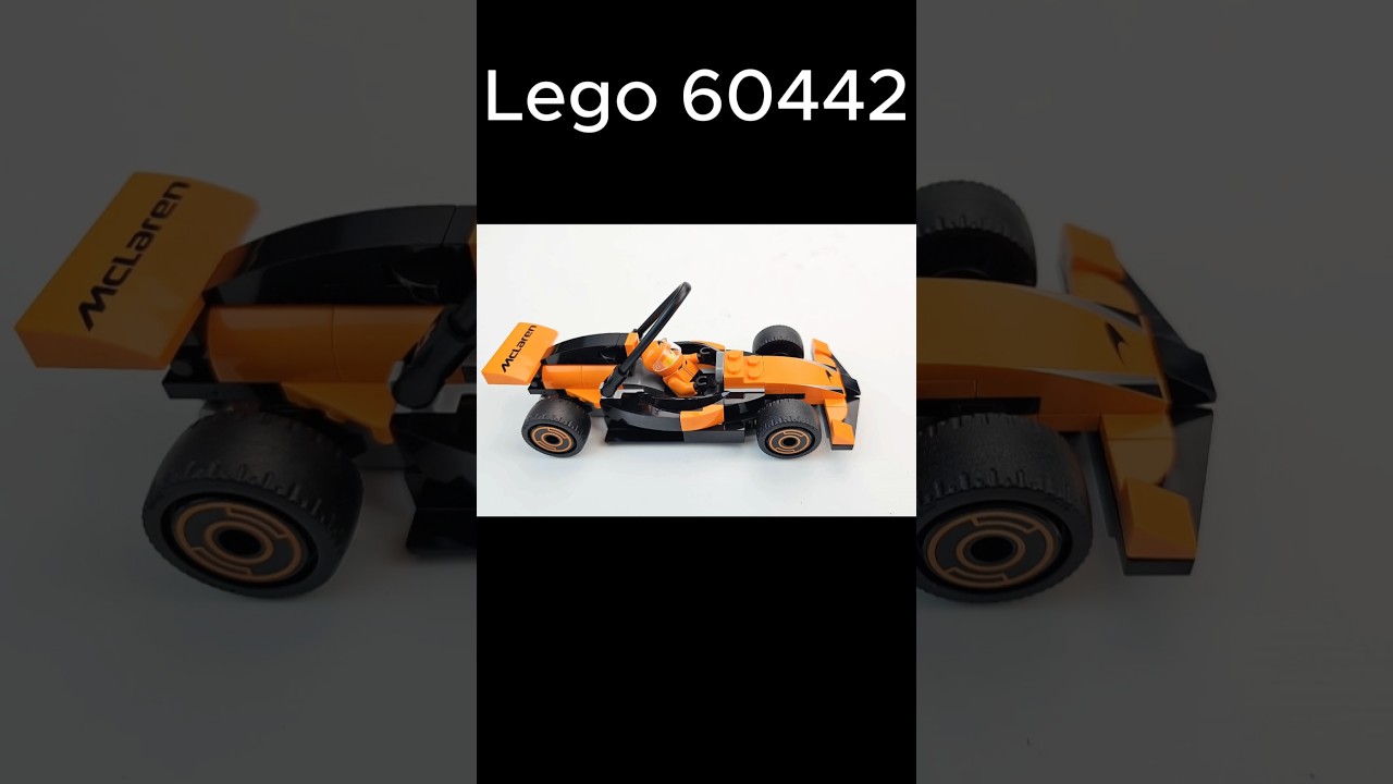 LEGO City 60442 F1 Driver with McLaren Race Car #lego #mclaren #stopmotion