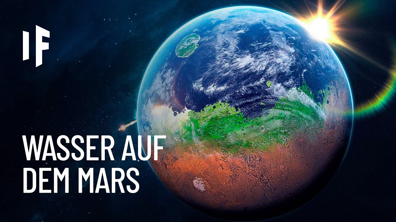 Was w&auml;re, wenn der Mars zur H&auml;lfte von Wasser bedeckt w&auml;re?