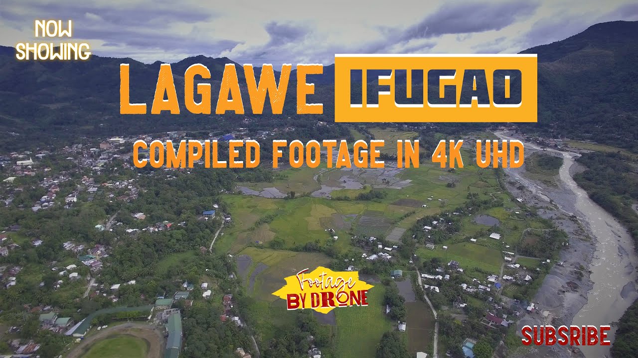 LAGAWE IFUGAO | Fly by Drone 4K UHD| Philippines