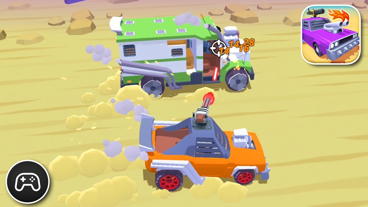 Desert Riders: Wasteland Cars - Gameplay Walkthrough Part 10 - Game Levels To Play (iOS, Android)
