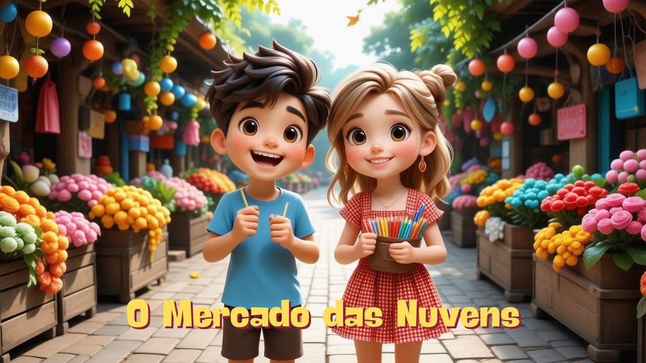 O Mercado das Nuvens | Historia Infantil | Contos para Crianças