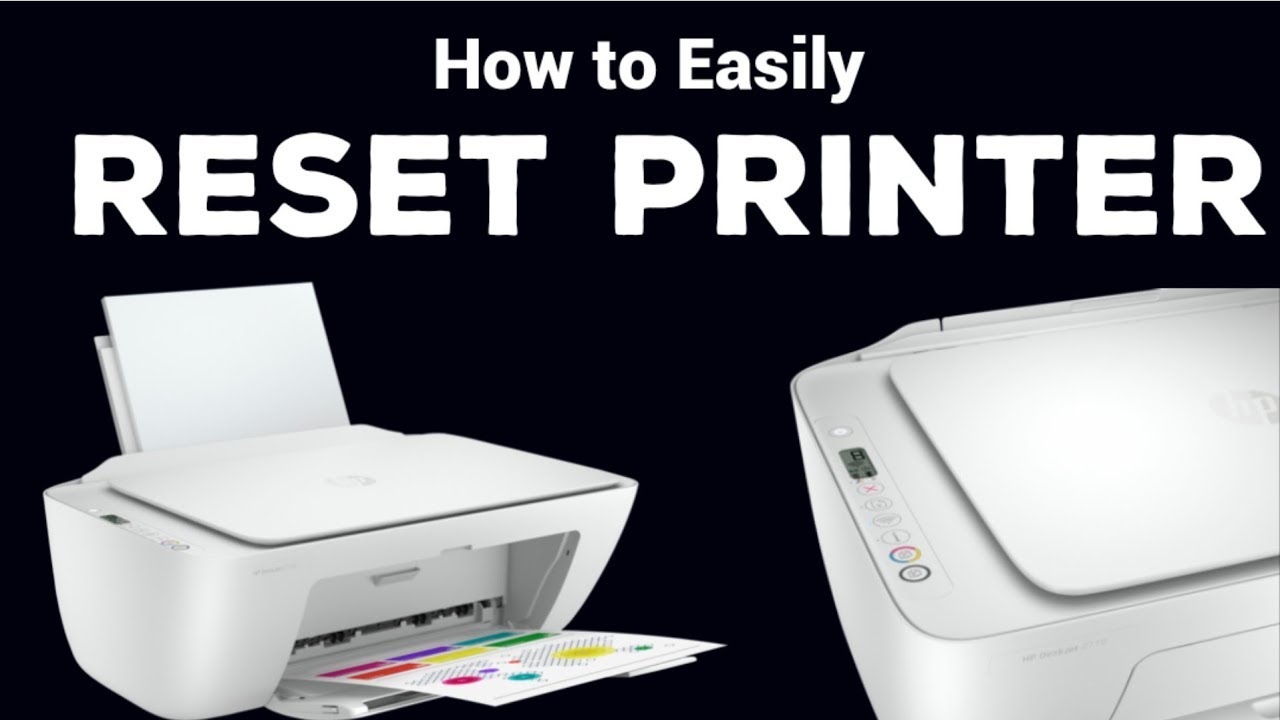HP Printer Reset  | 123 | Connect Deskjet 2600/2700 to WiFi !!