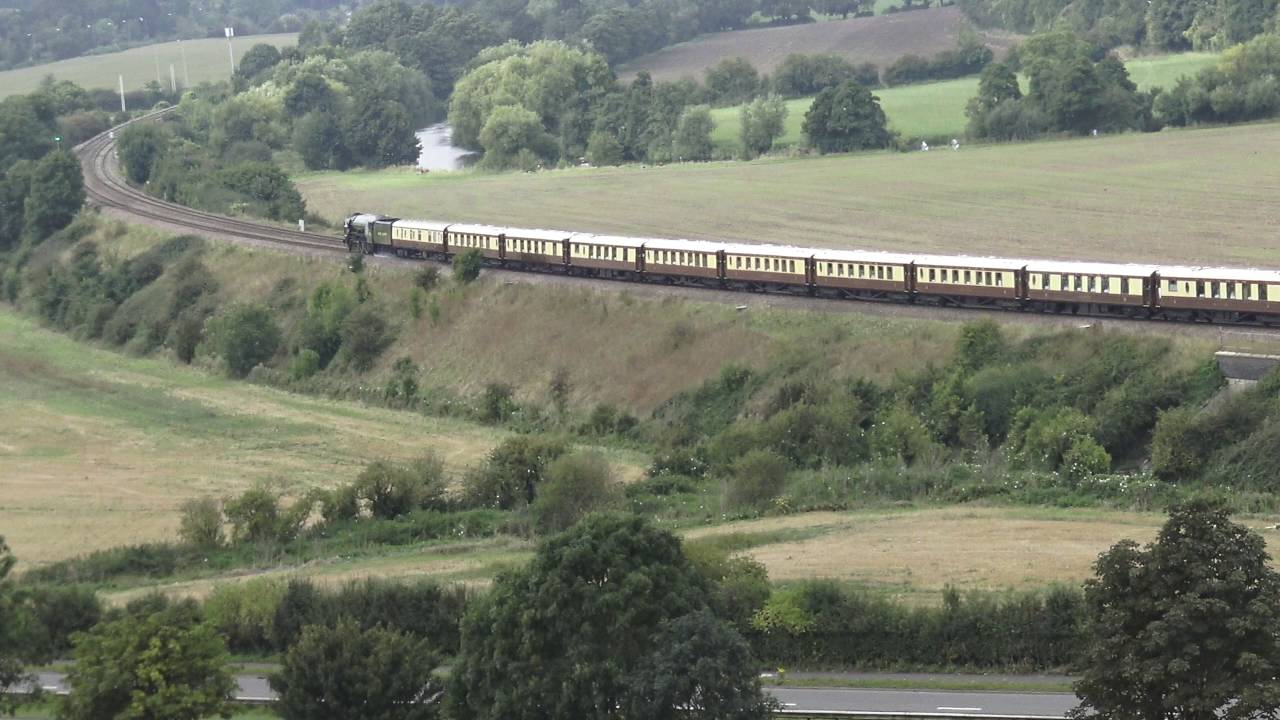 60163 TORNADO ON THE BELMOND BRITISH PULLMAN BATH 1Z91 SEPTEMBER 2017