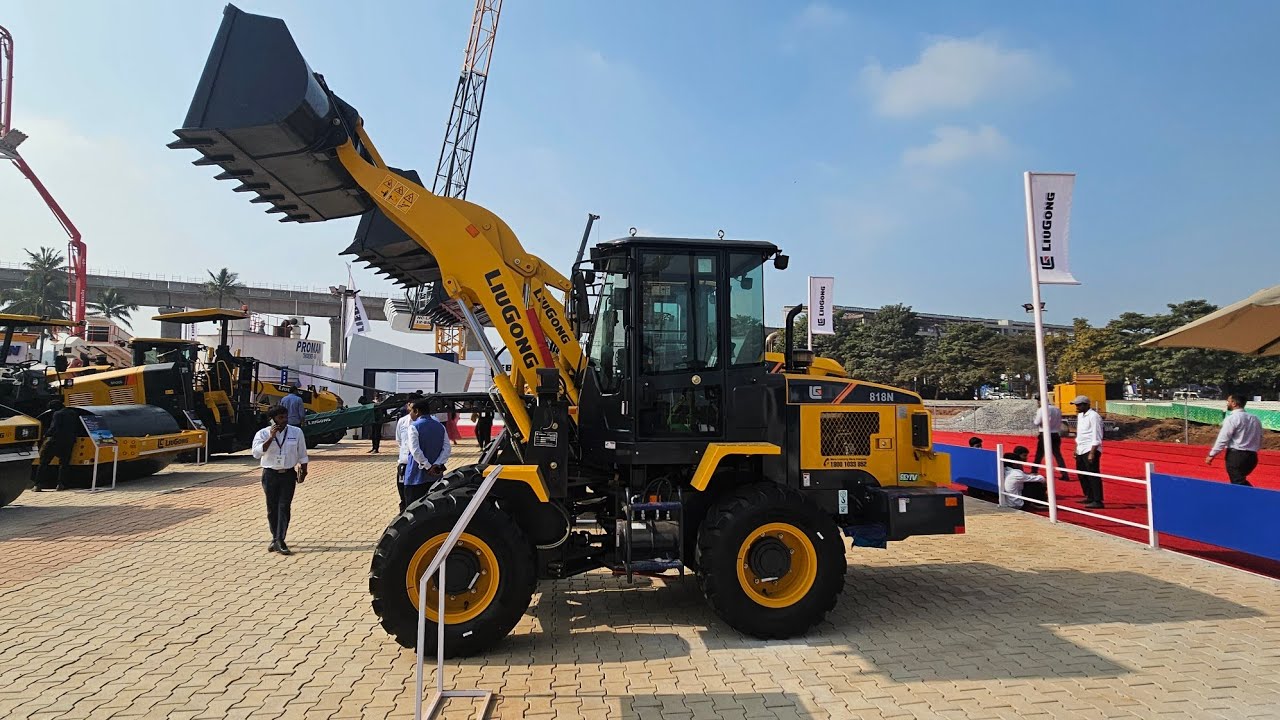LIUGONG 818N FRONT LOADER MACHINE | REVIEW