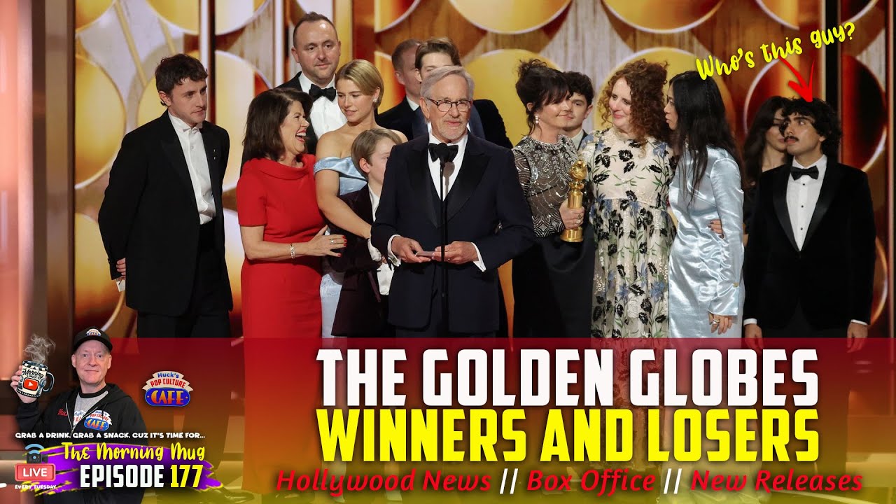 The Morning Mug Ep 177! GOLDEN GLOBE WINNERS & LOSERS | New Releases | Box Office & More!