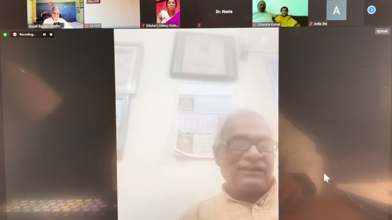 अखिल विश्व हिंदी समिति_कवि गोष्ठी_4 अप्रेल 2021_डॉ. हरिसिंह पाल, आदि