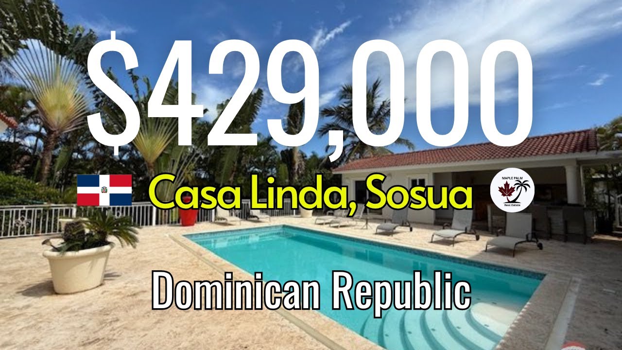 Stunning Casa Linda 4 Bedroom, Sosua, Dominican Republic