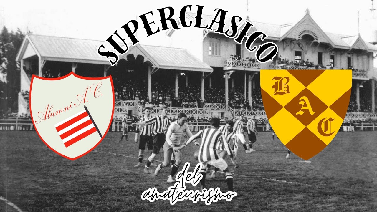 El primer SUPERCLASICO del fútbol argentino NO fue Boca–River 🏆⚽
