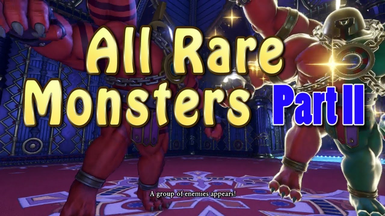 Dragon Quest XI - All Rare Monsters Part II