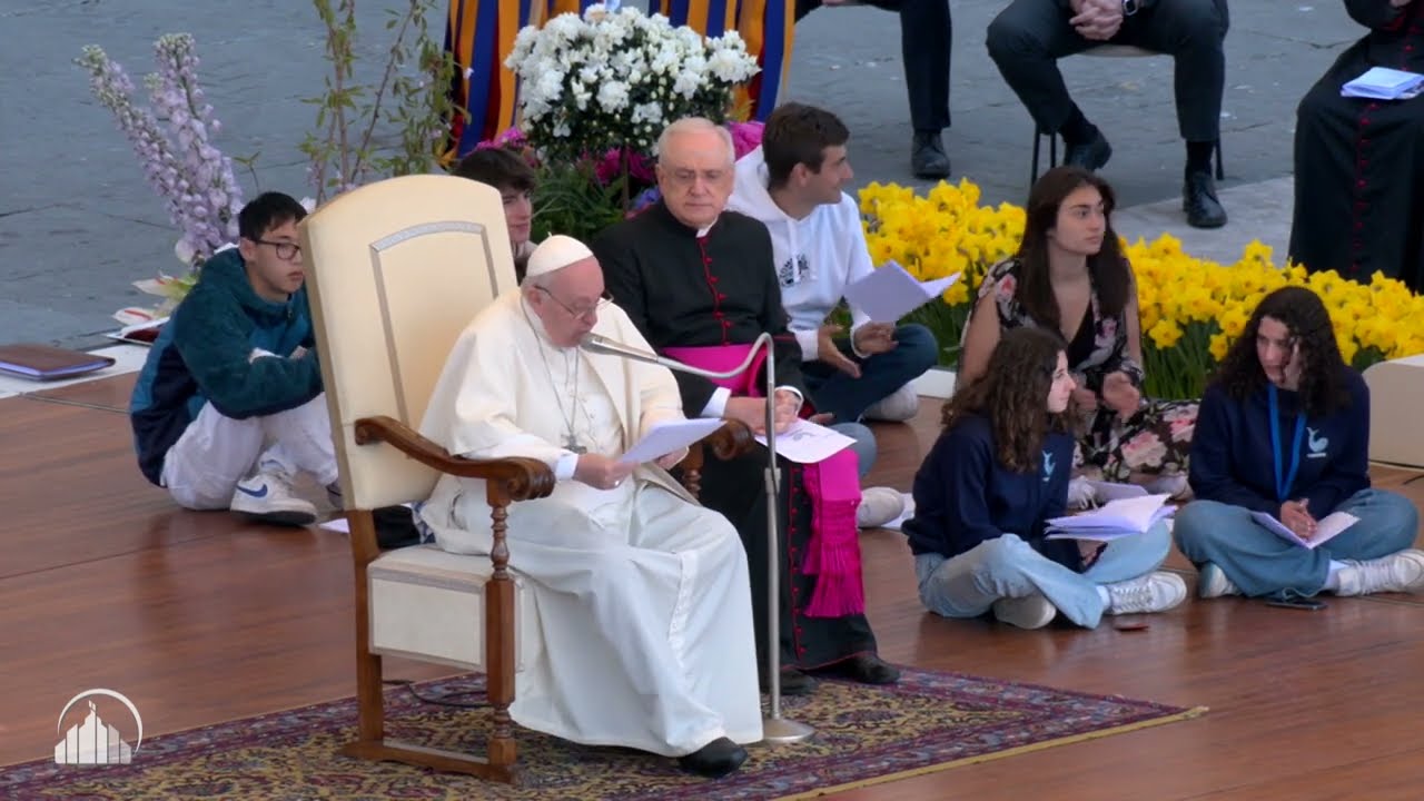 Papa Francesco: il discorso agli adolescenti e preadolescenti in pellegrinaggio a Roma