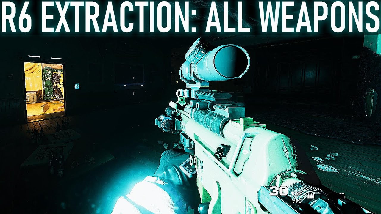 Rainbow Six Extraction: All Weapons