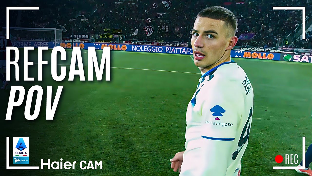 REF CAM POV: You Are The Referee in Bologna-Atalanta | HAIER CAM | Serie A 2025/26