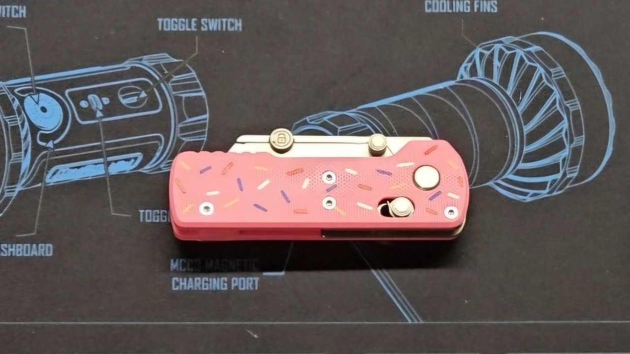 Olight Oknife Otacle U1 Donut Sprinkle Unboxing